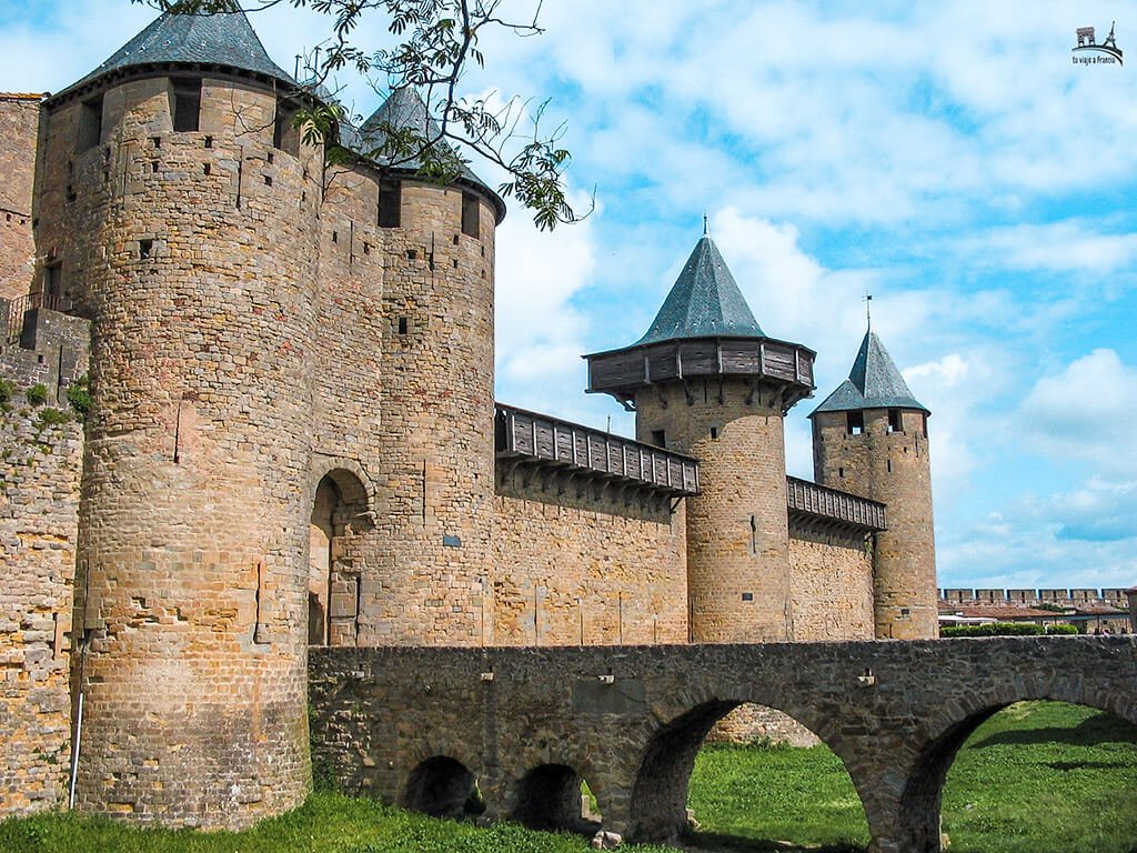 Entrada al Castillo Condal que ver en Carcassonne