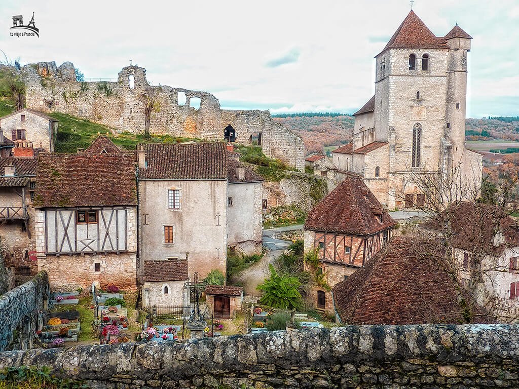 Saint-Cirq-Lapopie, uno de los pueblos más bonitos de Occitania