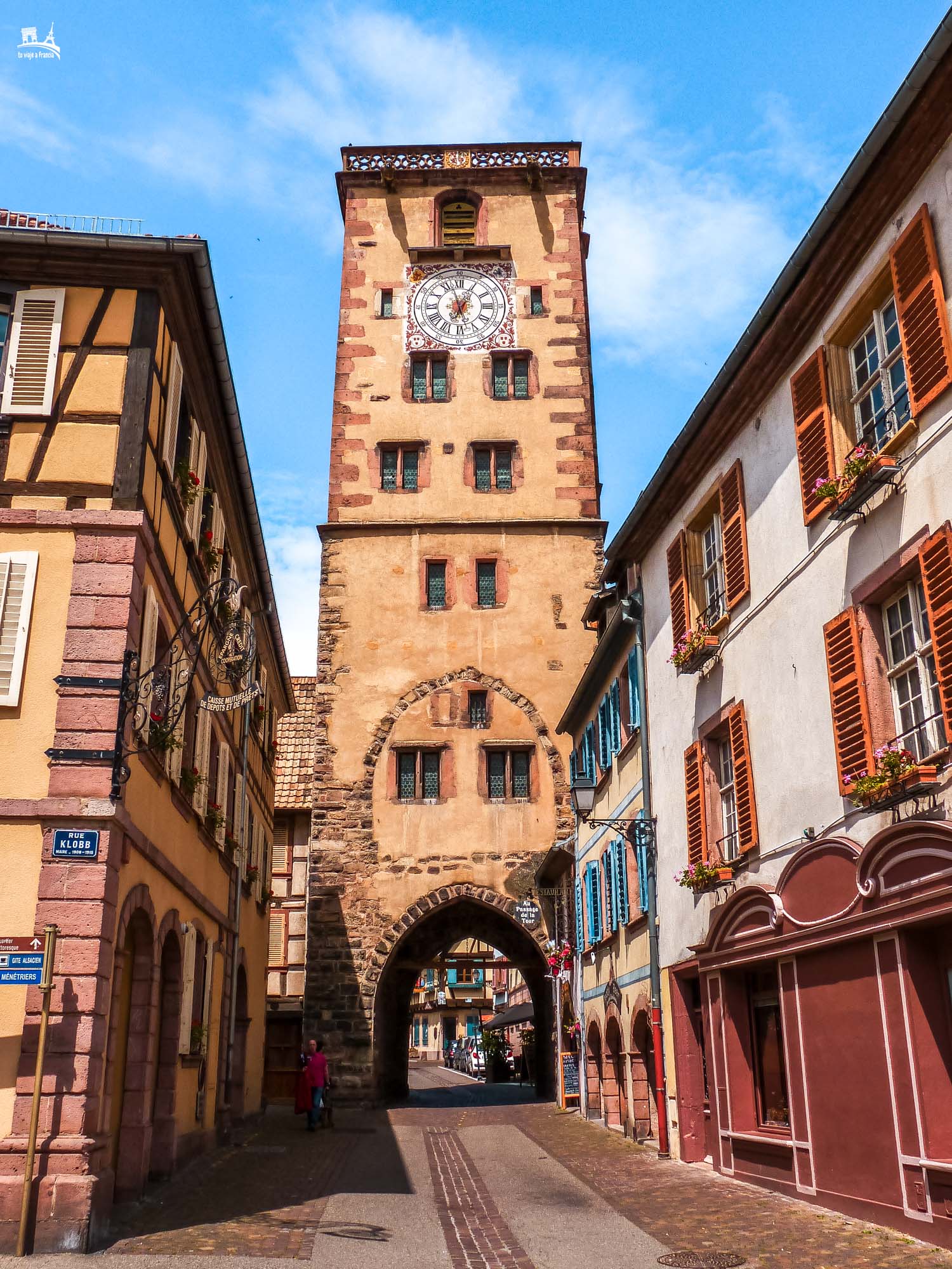 Torre de los Carniceros de Ribeauvillé, que ver cerca de Estrasburgo