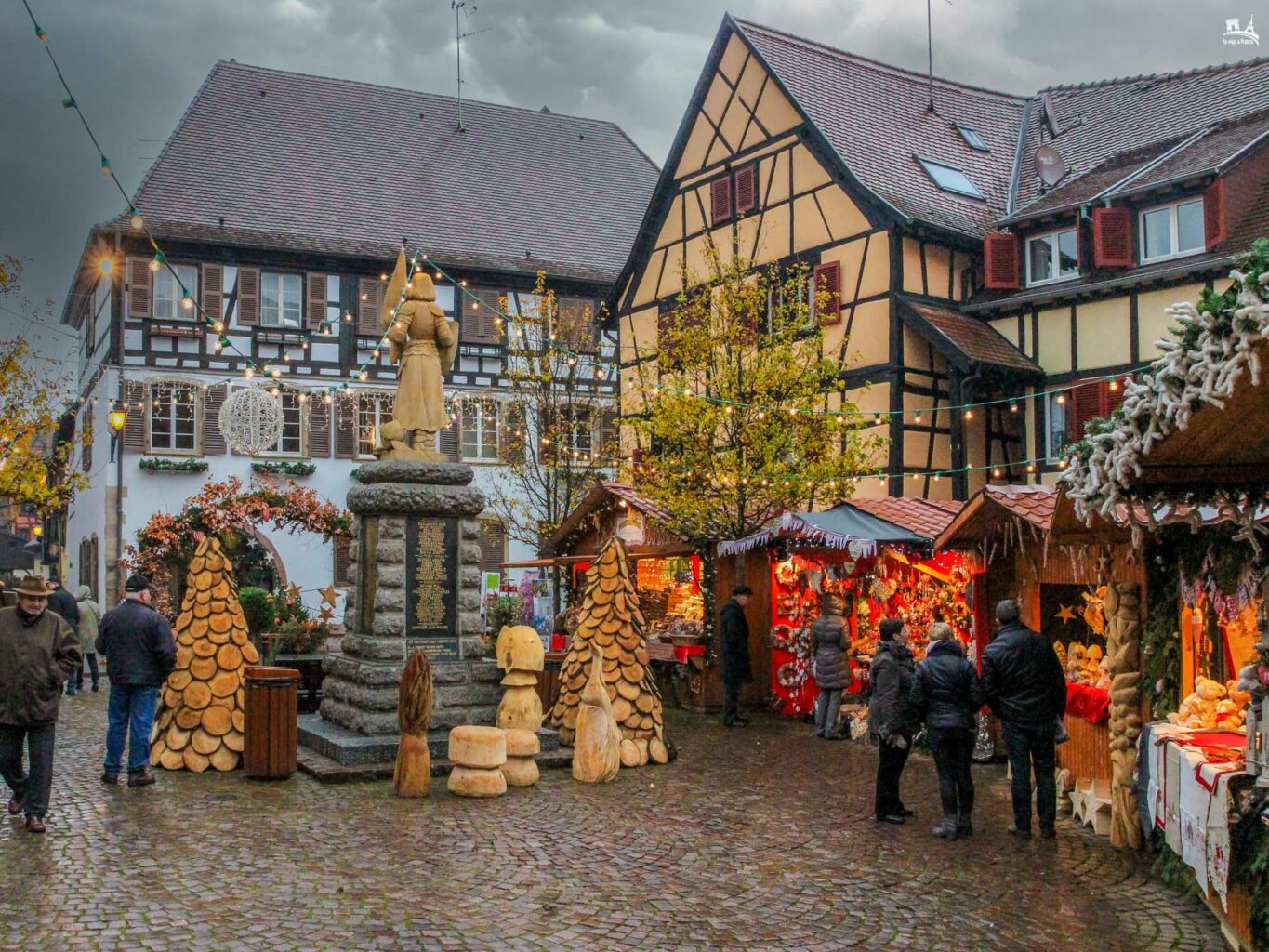 Mercado de Navidad de Eguisheim