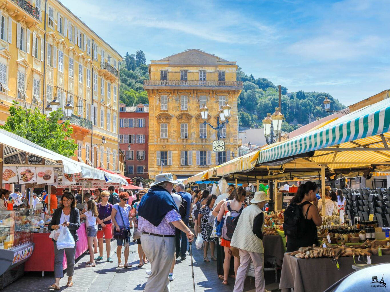 Mercado de las Flores del Cours Saleya - Que ver en Niza