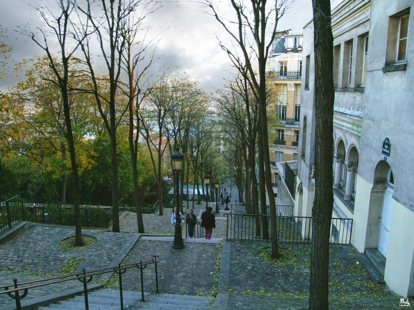 Escaleras de la Rue Foyatier, Montmartre