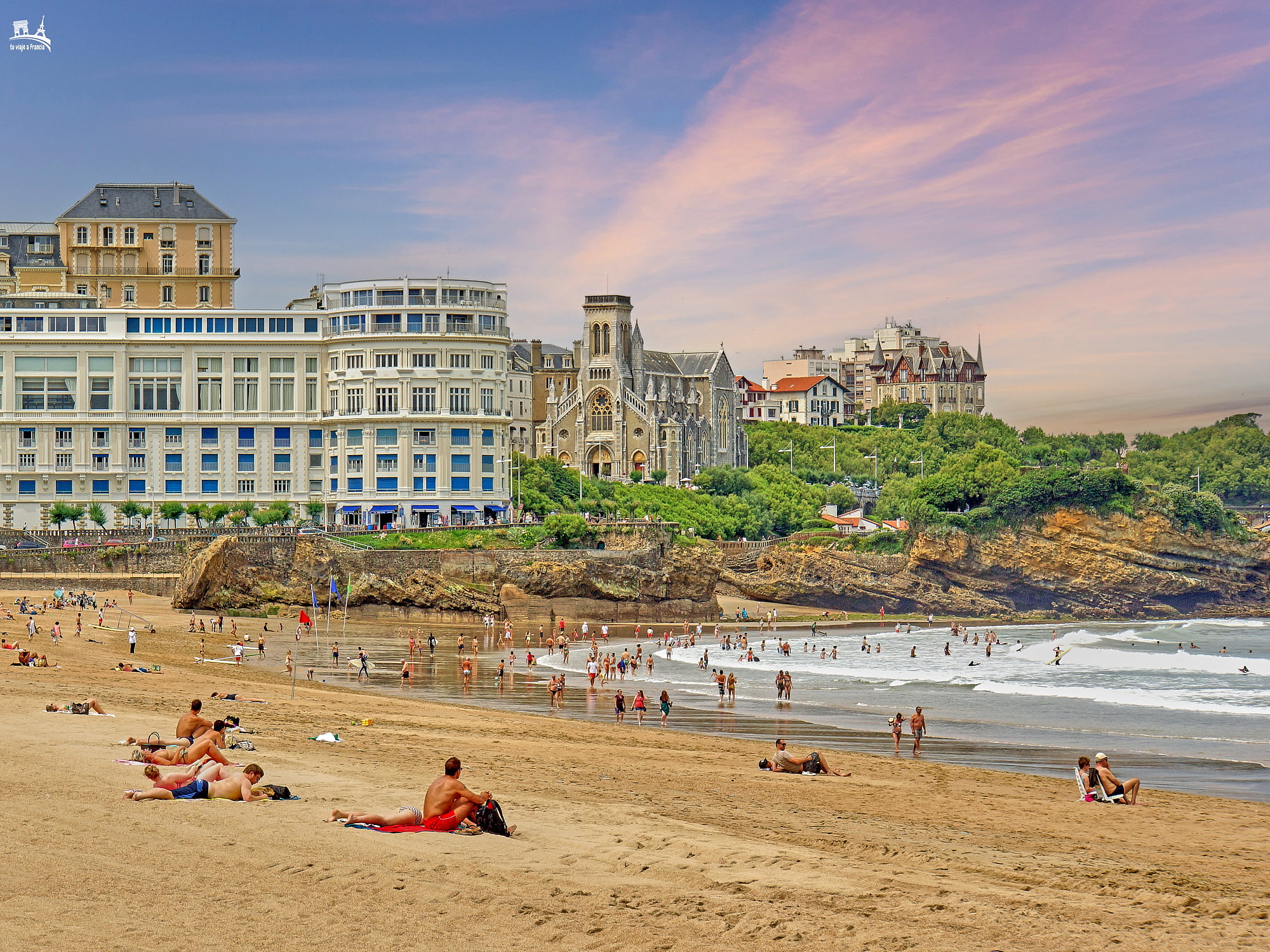 Playa de Miramar, que ver en Biarritz
