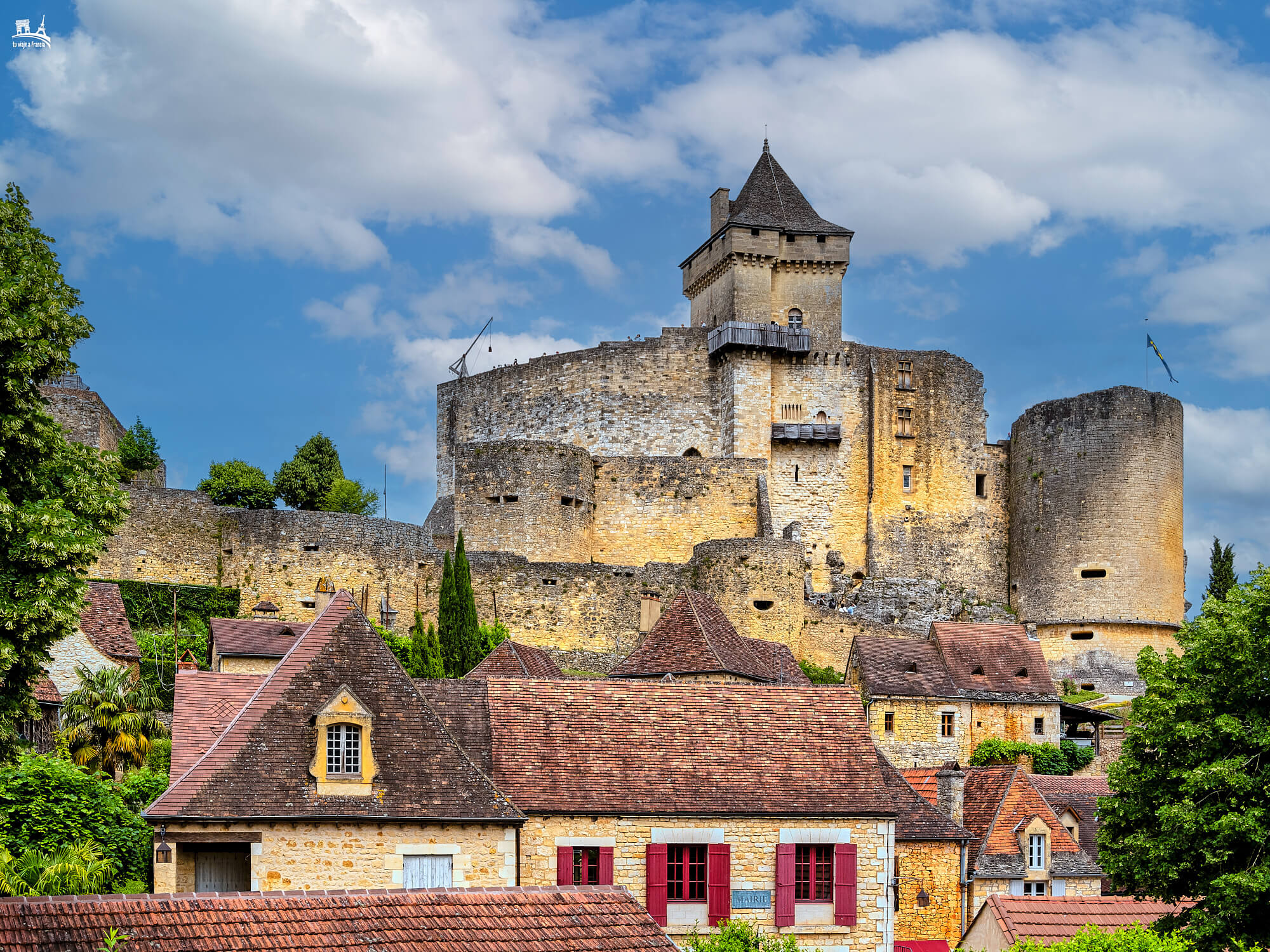 Castillo de Castelnaud, que ver en el Perigord y la Dordoña