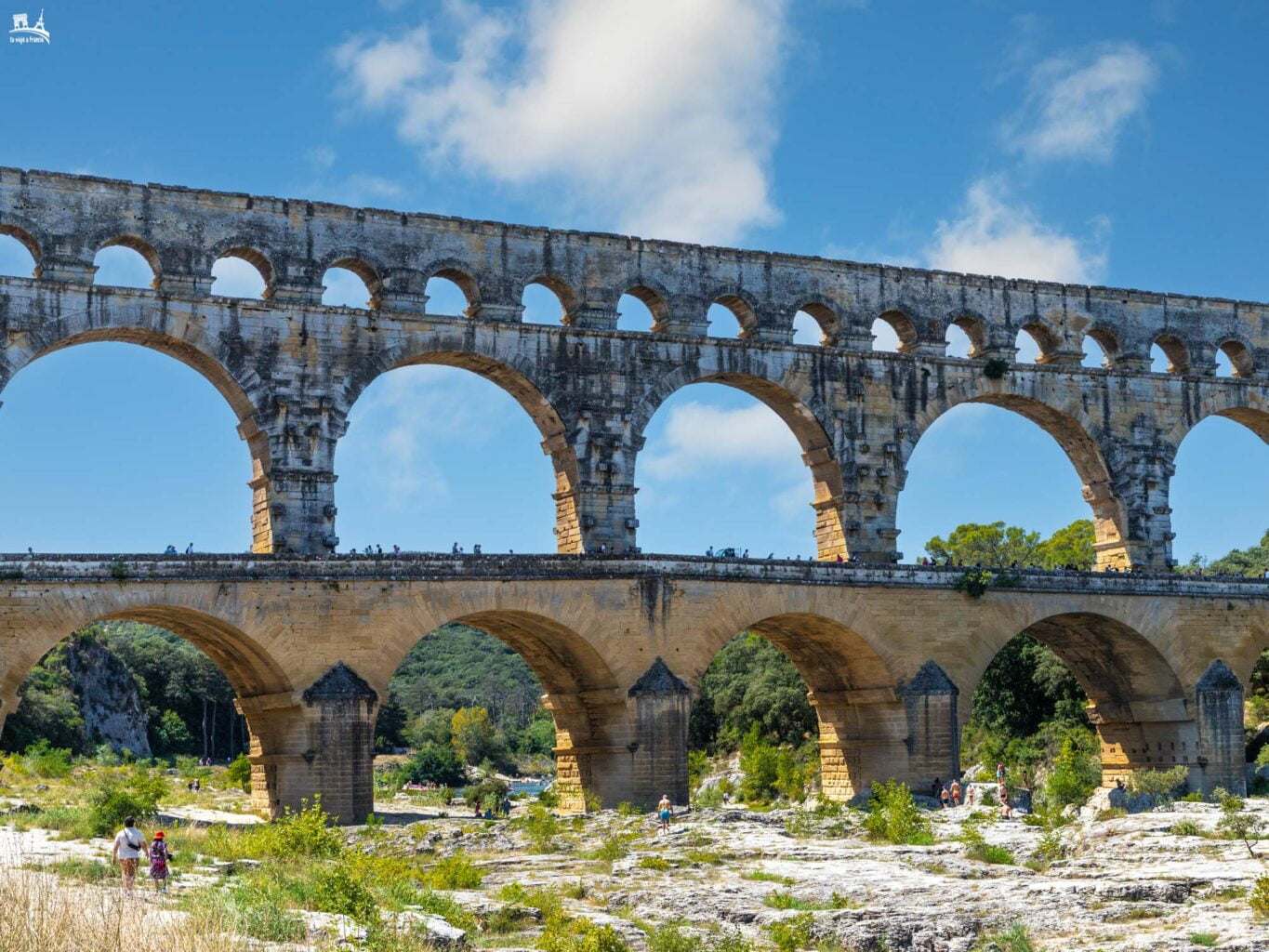 El PONT DU GARD, el acueducto romano más alto del mundo