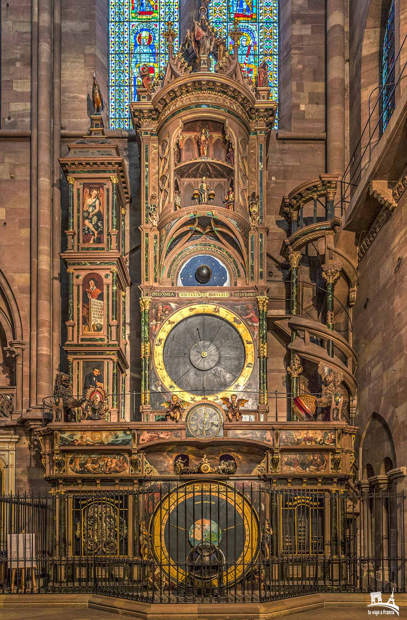 Reloj astronómico de la Catedral de Estrasburgo