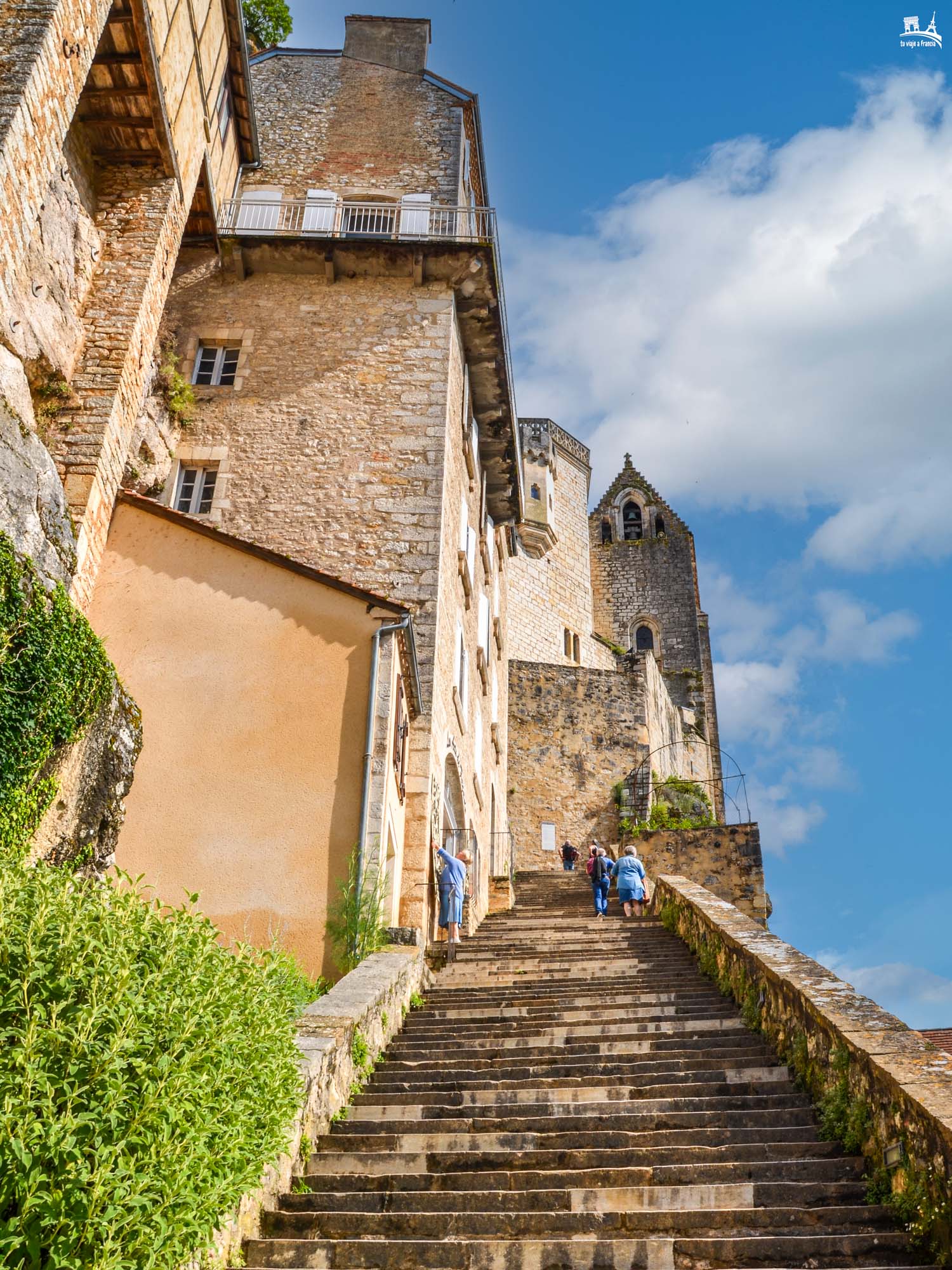 Gran Escalera de los Peregrinos de Rocamadour