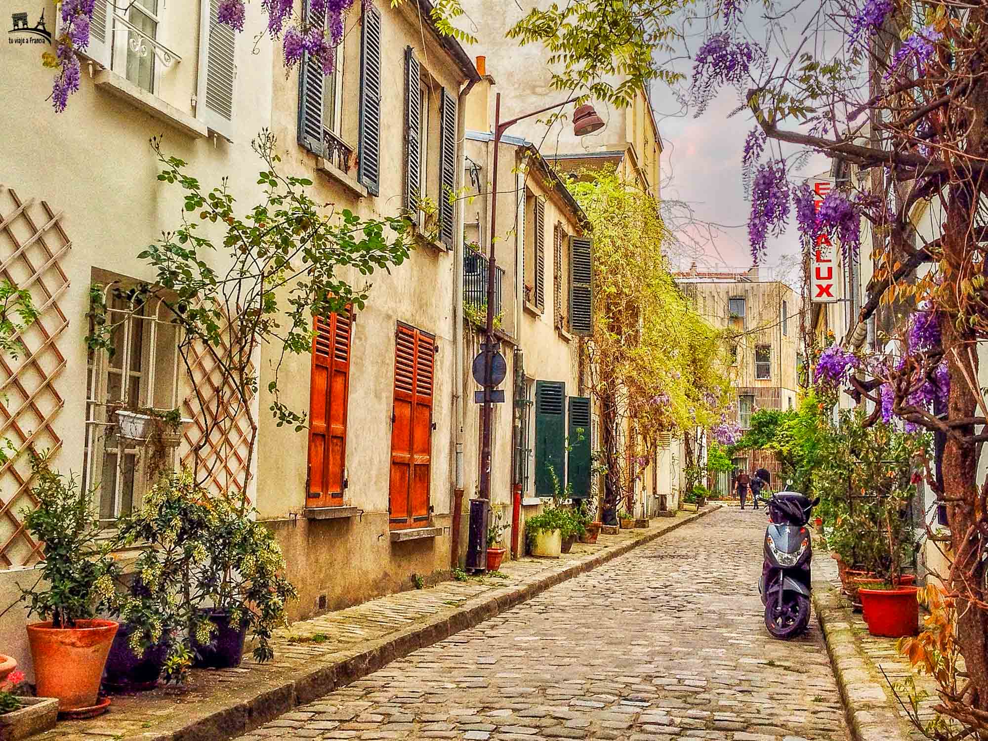 Rue des Thermopyles Las calles más bonitas de París