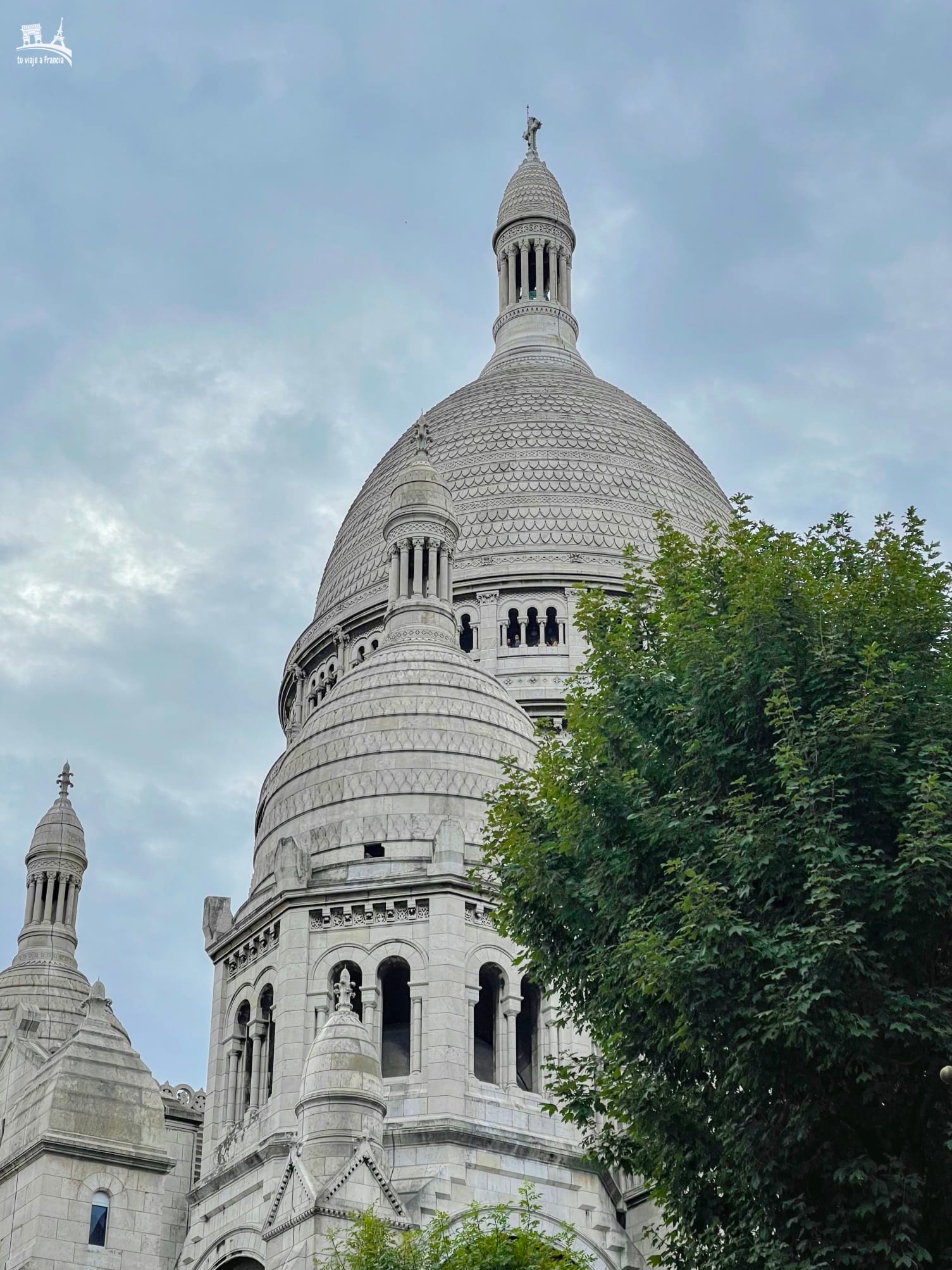 Basílica del Sagrado Corazón en Montmartre, París