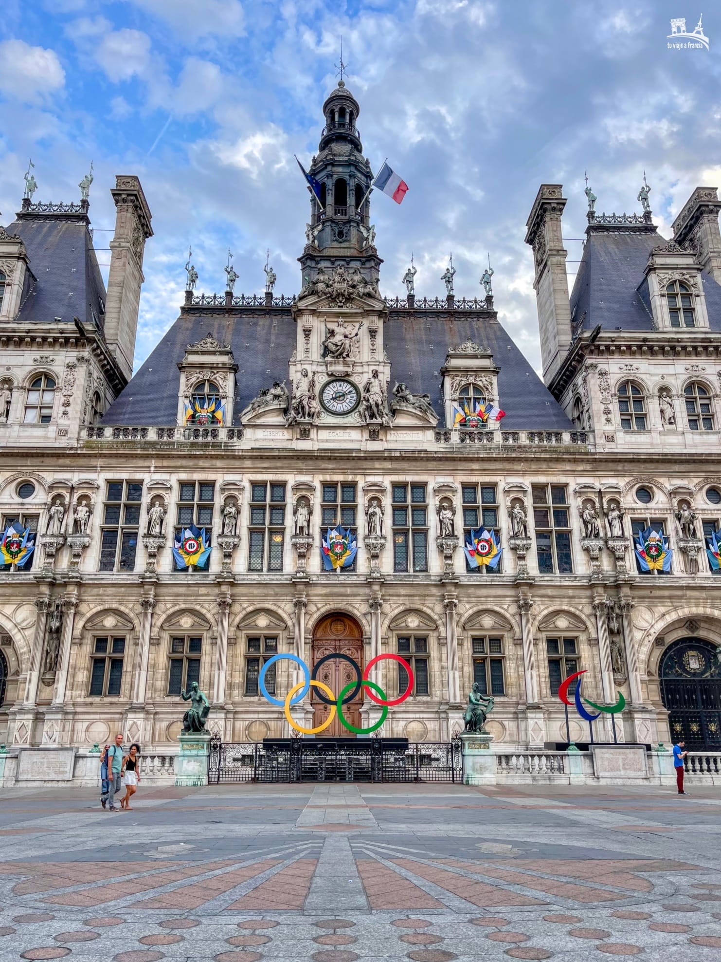 Hôtel de Ville o Ayuntamiento de París