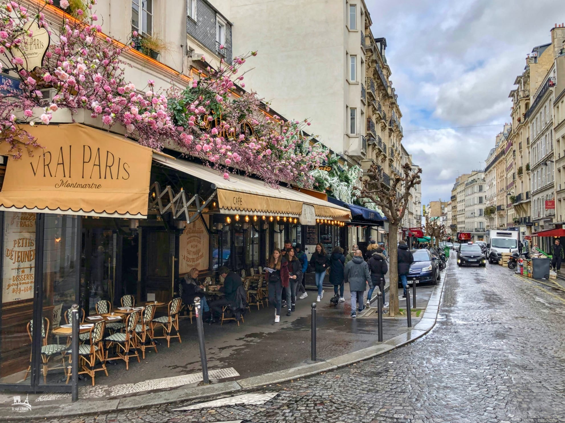 Barrio de Montmartre, París