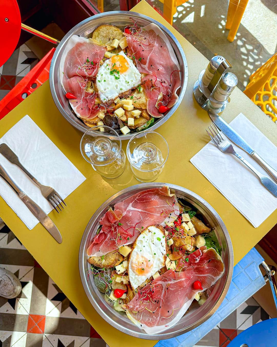 Ensalada de Chez Gladines París