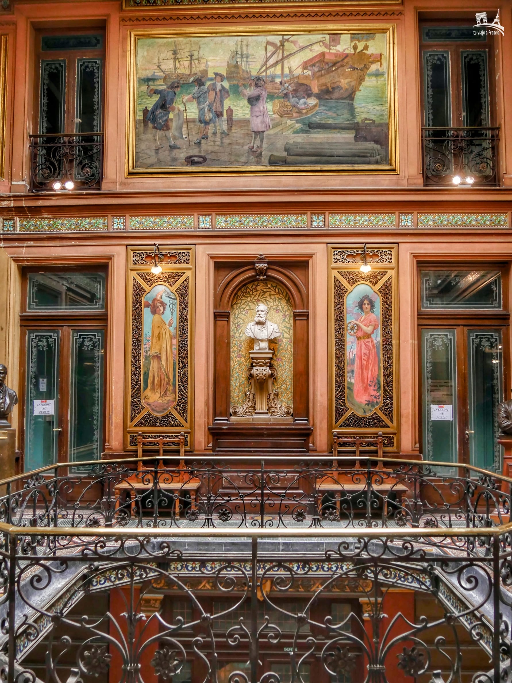 Interior del Hôtel Pams de Perpignan