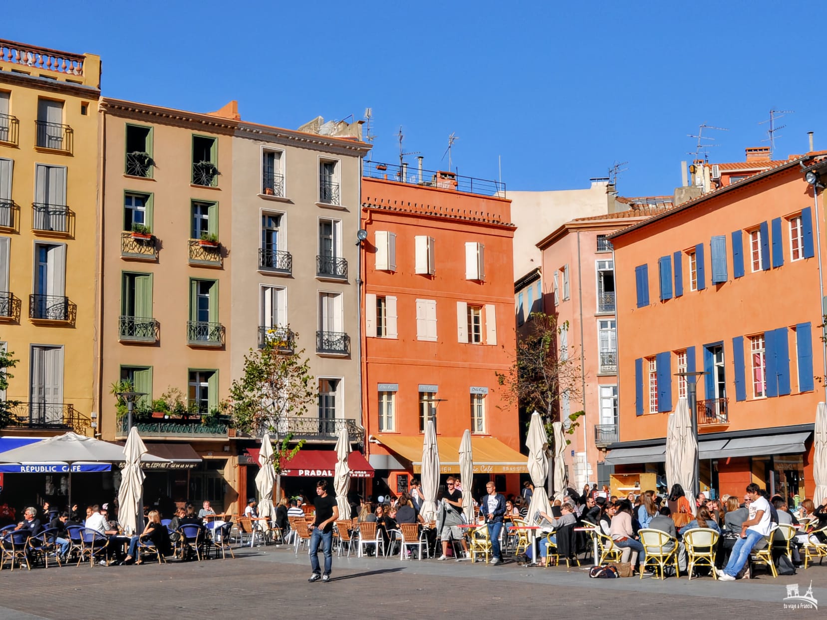 Plaza de la República de Perpignan