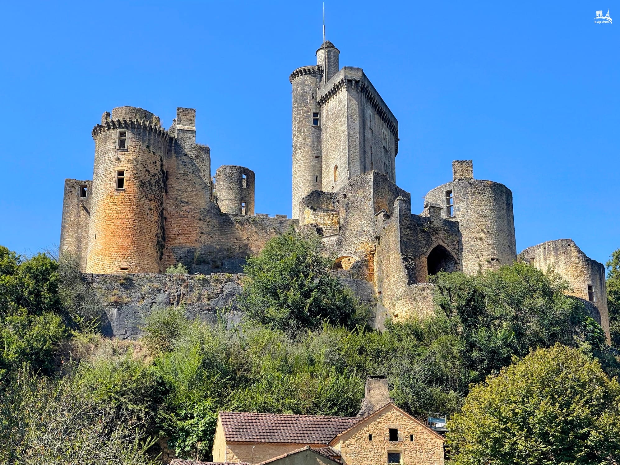 Castillo de Bonaguil - Suroeste de Francia