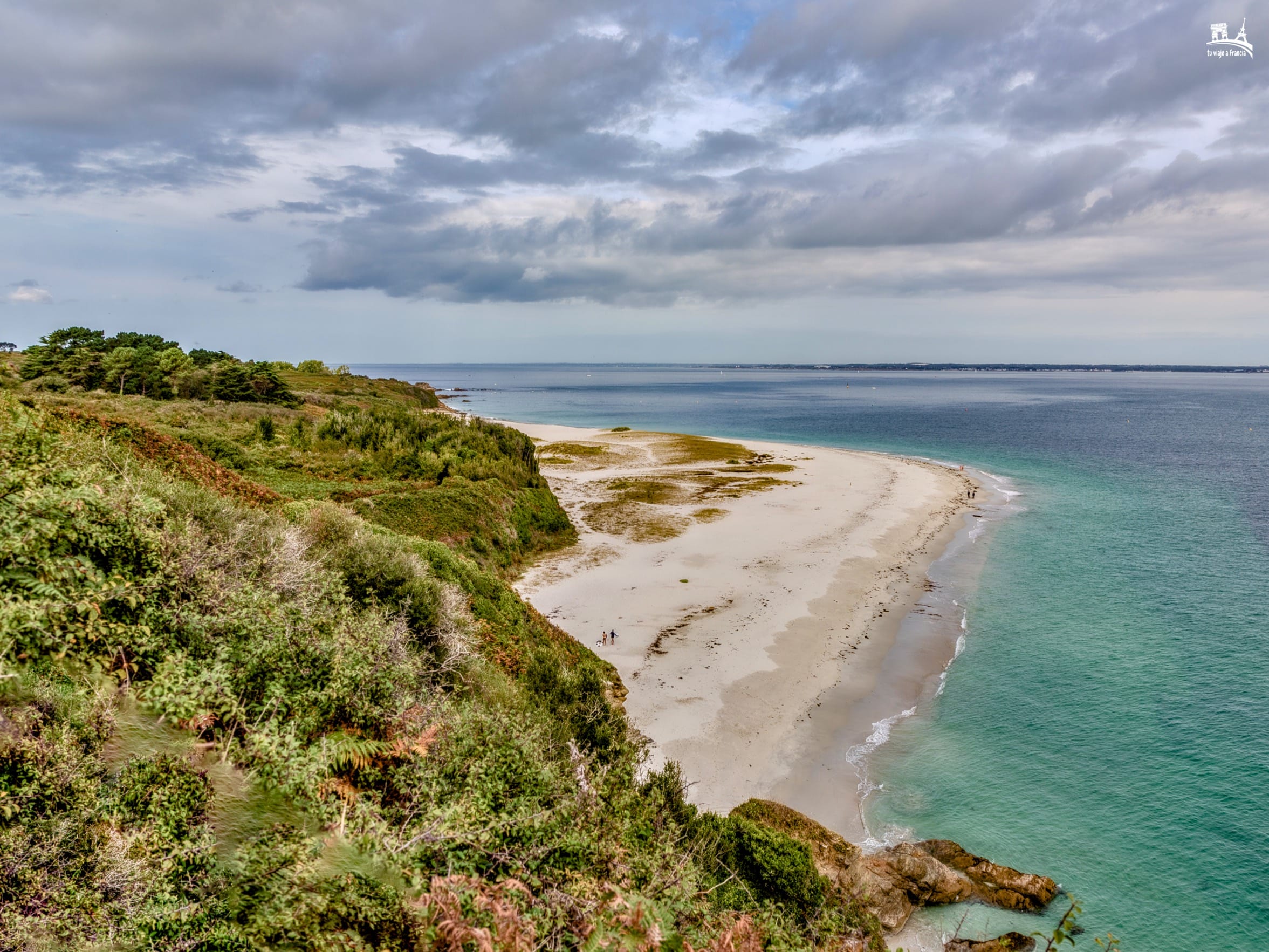 Plage des Grans Sables Isla de Groix Plage des Grans Sables en la Isla de Groix