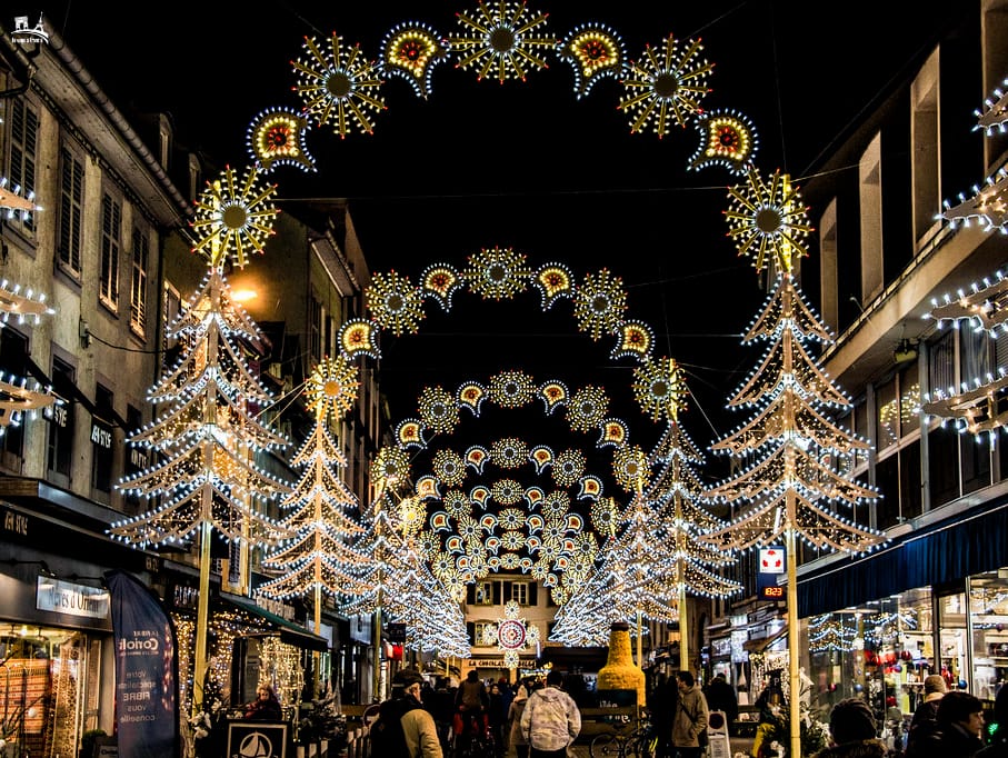 Luces de Navidad de Montbeliard