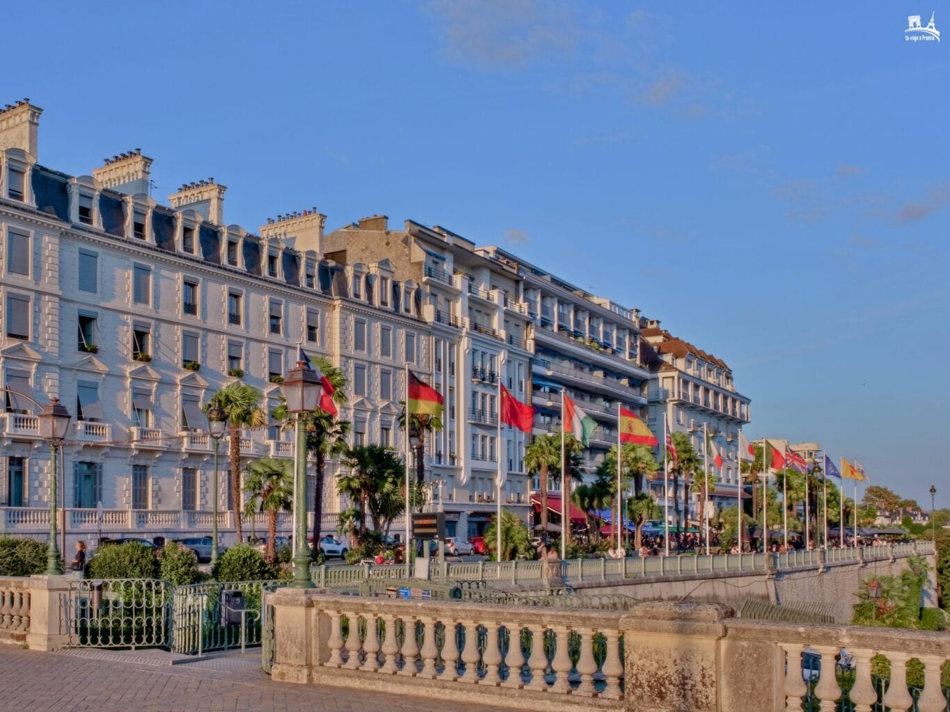 Boulevard des Pyrénées en Pau