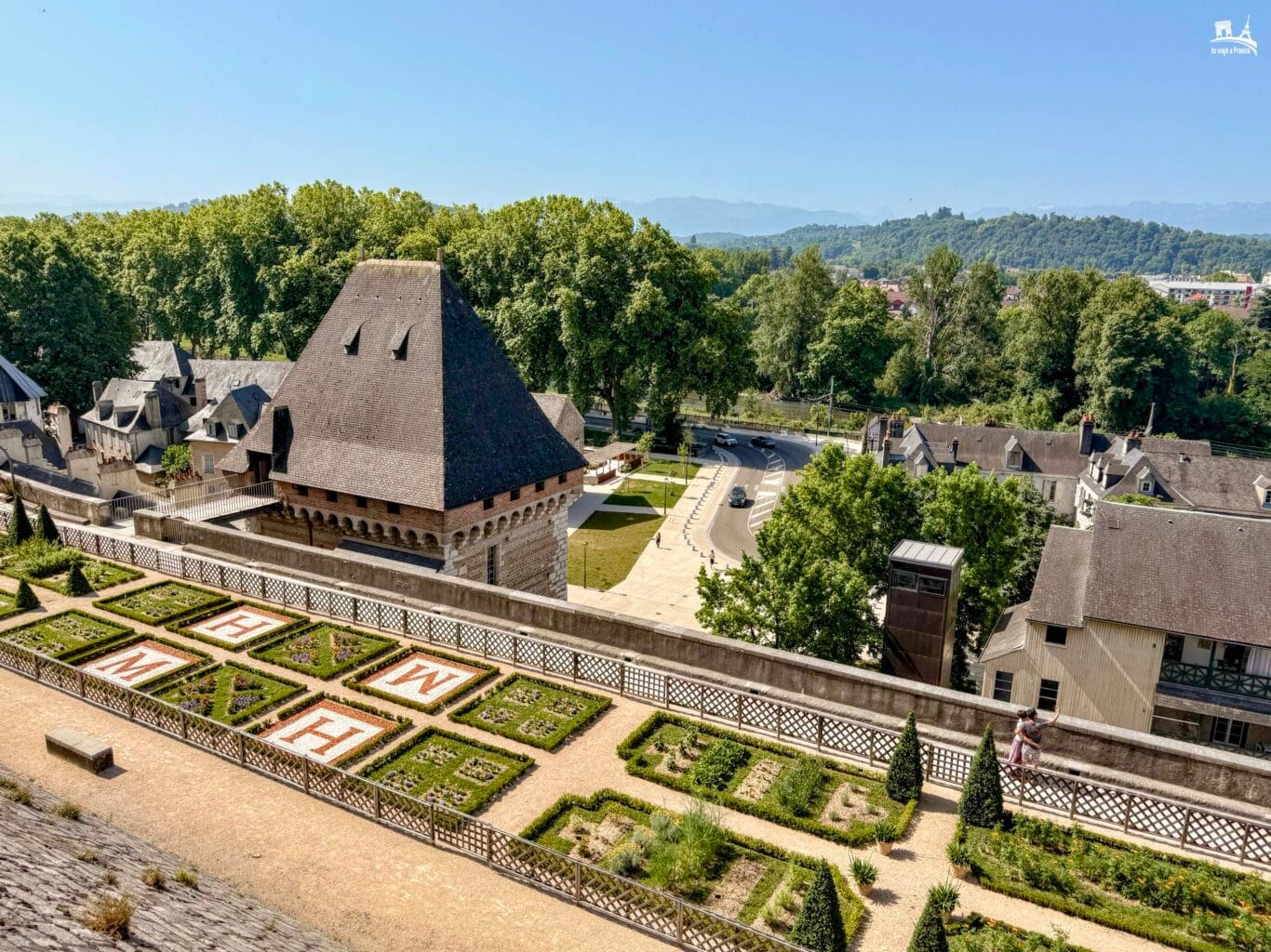 Jardines renacentistas del Castillo de Pau