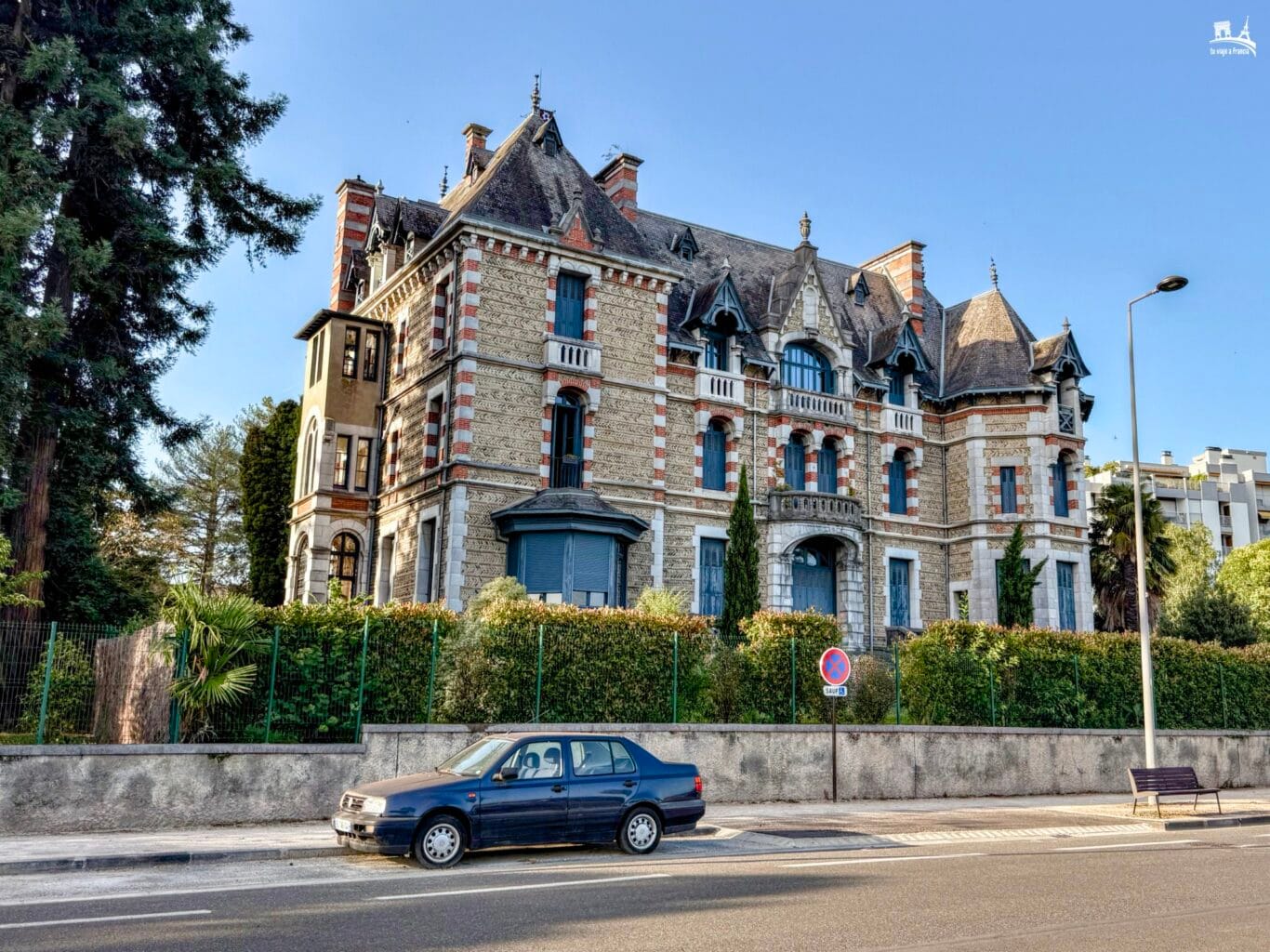 Villa Nitot en el Barrio Trespoey de Pau