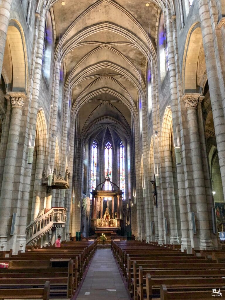 Interior de la Colegiata de Saint-Salvi de Albi