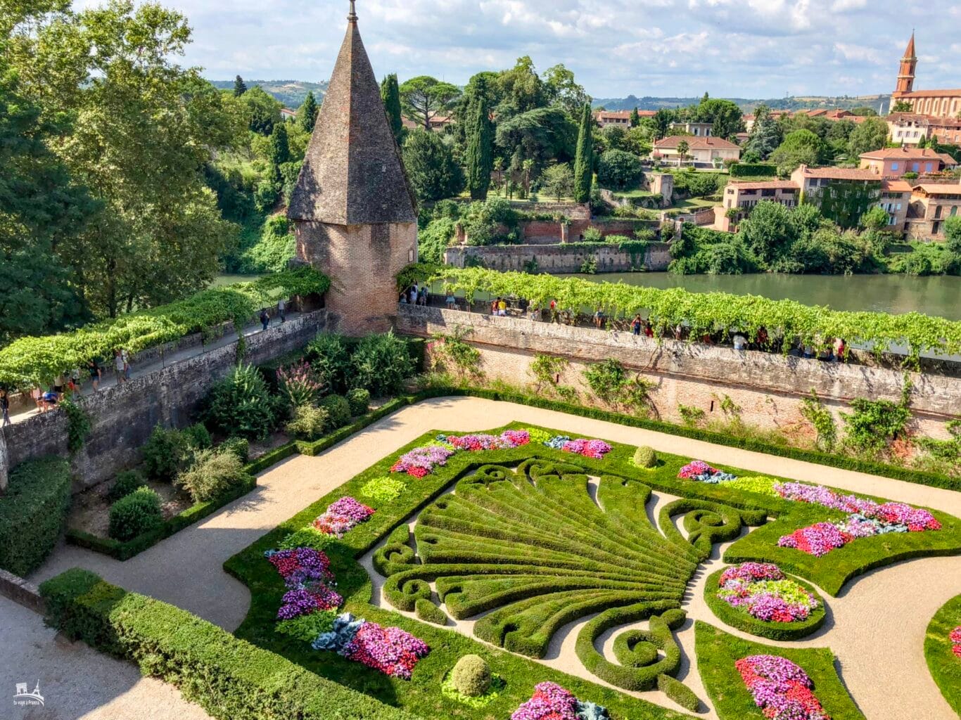 Jardines del Palacio de la Berbie Albi
